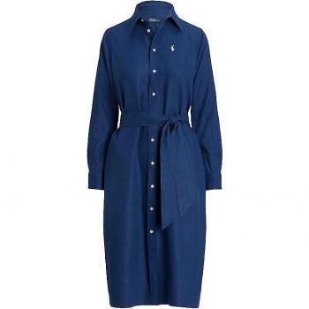 POLO RALPH LAUREN Midikleid für Damen | Blau | 36