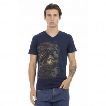 2AT151 Blue Cotton T-Shirt
