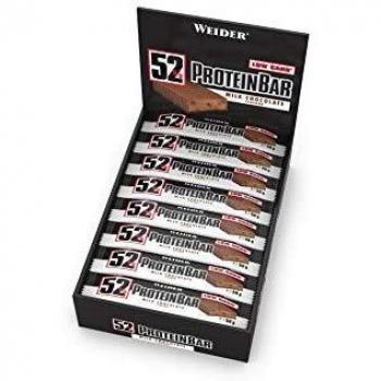 Chocolate Proteína Weider 52% Barra 50g