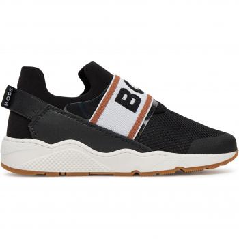 Schwarze BOSS Sneakers J51645 M