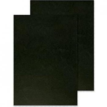 Tapa de Encuadernación Q-Connect A4 Cartón Negro 250 g/m² Caja de 100