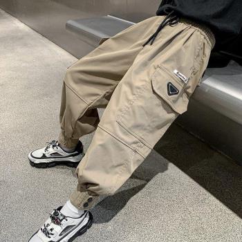 Kinderen Lente Broek, 5-14 Y – Kaki Cargo & Joggingstijl