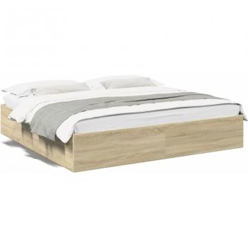 Sofá Cama Roble Sonoma 200x200 cm Maison Exclusive
