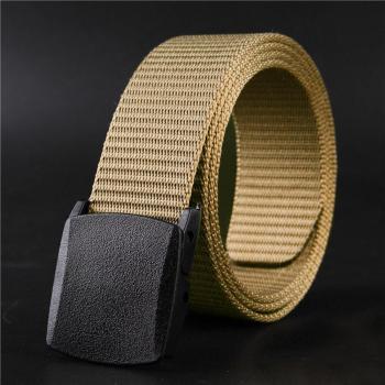 Youth-Friendly Woven Canvas Belt