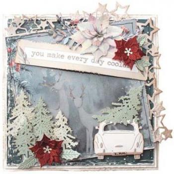 AliliArts Decorative Pine Tree Die