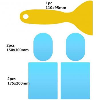 Película antiniebla para espejo retrovisor de coche, kit de 2/4/8 unidades