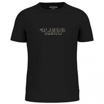 Blusa Velvet Logo Negro para Hombre Guess