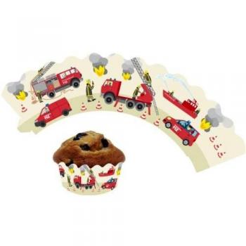 Party-Firefighter Cupcakes