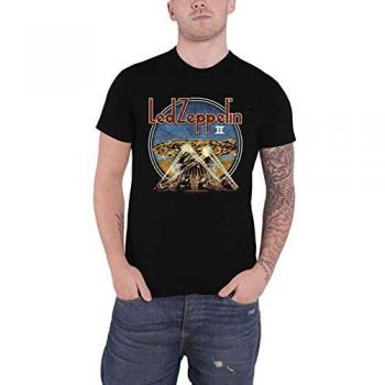 Led Zeppelin LZII Searchlights Black T-Shirt