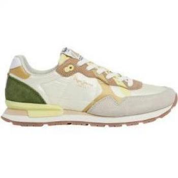 Zapatillas deportivas planas Pepe Jeans Brit Print mujer