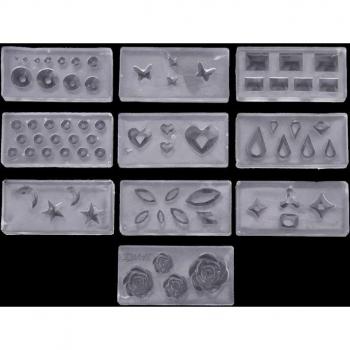 Moldes de Silicona para Decoración de Uñas