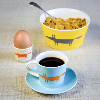 Scion Fox Egg Cups – 4‑Pack Multi‑Tone