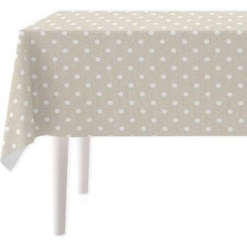 Mantel Fácil de Limpiar Dot Beige