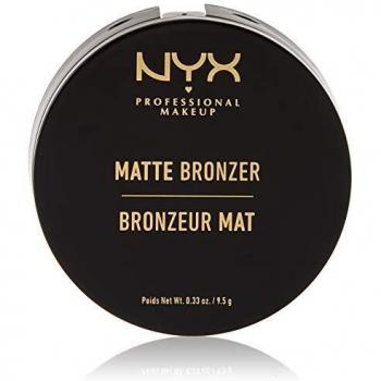 NYX Matte Bronzer, Gepresstes Puder, Ohne Schimmer, Vegane Formel, Hell