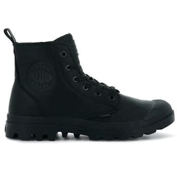 Pampa Hi‑Ess Zipped Leather Palladium Boots