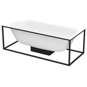 Bañera Independiente Bettelux Shape de 170x75x45 cm, Blanco Brillante, Con dos Respaldos Inclinados