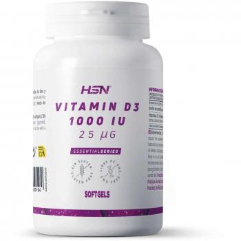 Softgel Vitamina D3 1000 IU – HSN 120 unità