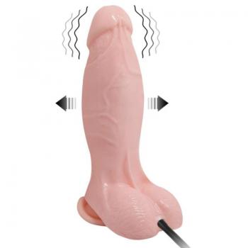 Dildo Baile Gonfiabile Realistico Vibrante 18.8 cm