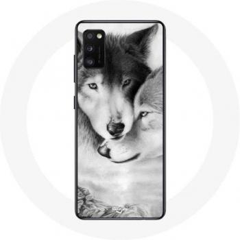 Oppo A16 Wolf Duo Animals Protector