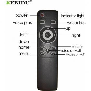KEBIDU Télécommande Android TV 2.4GHz