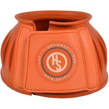 Hansbo Sport L‑Size Orange Rubber Boot, Velcro Closure