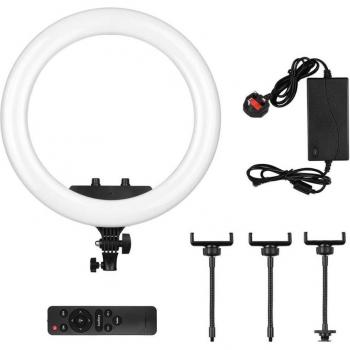 18 Inch Stepless Dimmable LED Ring Light with Bi-color Temperature