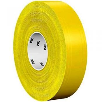 3M Extra Starkes Bodenmarkierungsband 971 – Gelber Streifen, 51 mm × 0,81 mm × 33 m