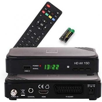 Opticum HD AX 150 (4000 GB, DVB-S2), TV Receiver, Schwarz