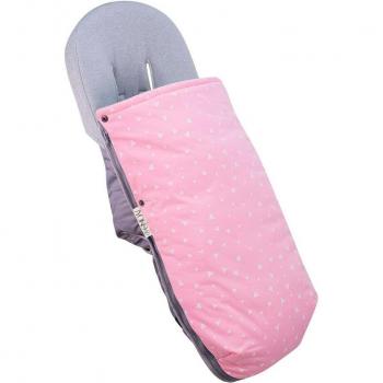 Chaleco de manga larga de algodón para silla de paseo Jyoko Pink Sparkles