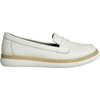 Calzature basse in pelle naturale per donne, taglia 41