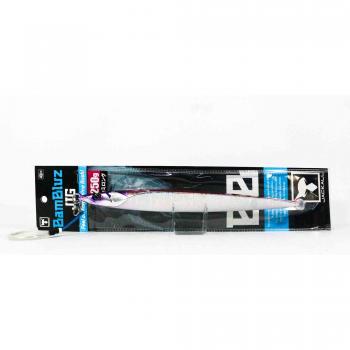 Jackall 250g Bambluz Semi Long Metal Jig Pink Back Magma