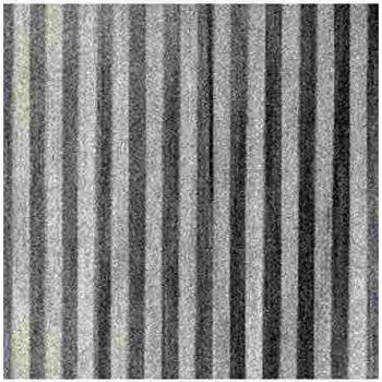 Cortina de douche blanche à rayures 180x200 cm