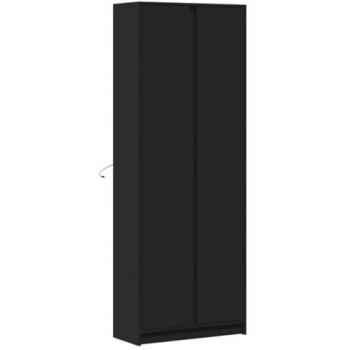 Armoires hautes avec éclairage LED vitaXL 74x32,5x200 cm bois d’ingénierie