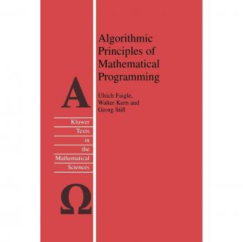 Algorithmic Principles of Mathematical Programming