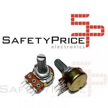Paquet 2x Potentiomètre linéaire 50 kΩ B50K