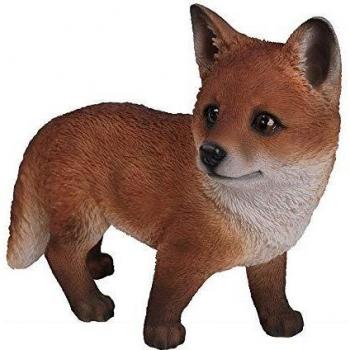 Resin Fox Cub Ornament