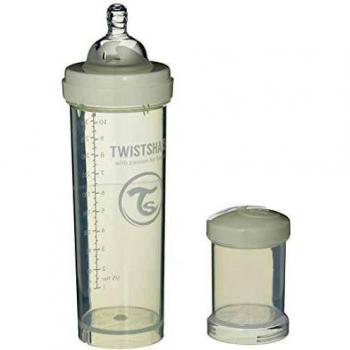 Biberon 330 ml Twistshake Anticolique Blanc