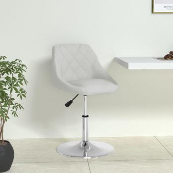 Chaise salle à manger similicuir blanc vidaXL