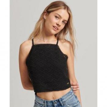 Superdry Vintage Cropped Bluse