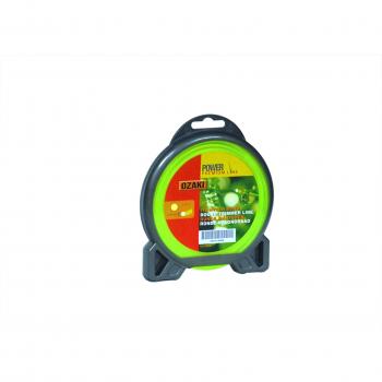 Fil Nylon Rond Premium Ozaki 15 m – Ø 2,40 mm – Usage Débroussailleuse