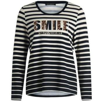 Tailliertes Basic Shirt in Schwarz