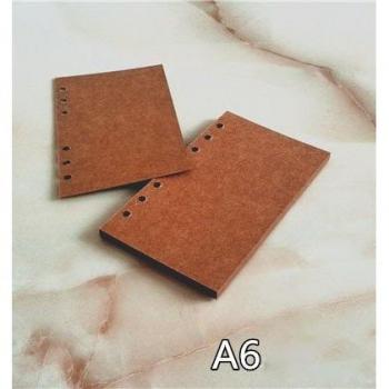 15 Blätter Kraftfotopapier 200g Braun Schwarz B5 A5 A6