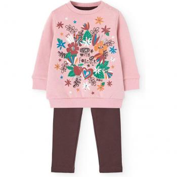 Conjunto de niña Boboli de manga larga y legging