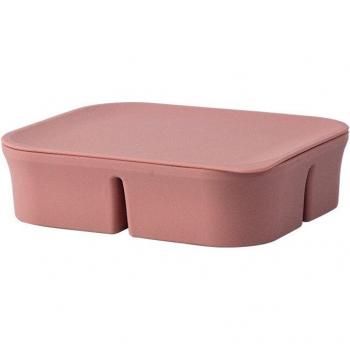 Fiambrera Bento de Alimentos, Silicona, 4/6/12 Cuadrículas, Libre de BPA