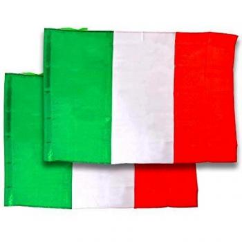 Tessuto Bandiera 2 Pezzi – Italia 145×90cm