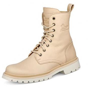 Bota Mujer Beige Panamá Jack Florida – Piel Napa y Cordones