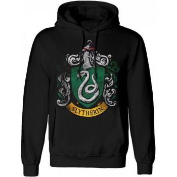 Felpa Unisex Harry Potter Slytherin Distressed