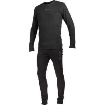 3XL Black G-Thermal Base Layer Set for Men (Gamakatsu)
