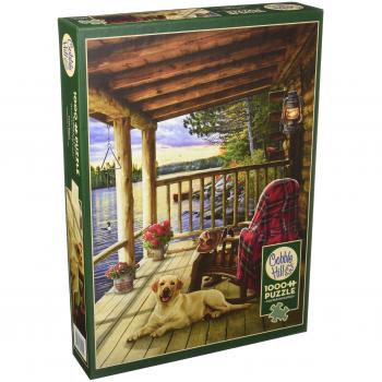 Lotana Cabin Porch Puzzle, 80005, 1,000 Pieces