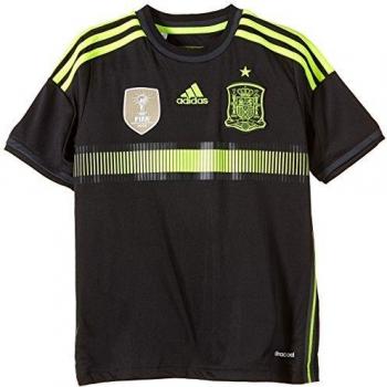 Adidas Kinder-FEF-Away-Trikot 164 (Kurzarm) – Schwarz/Elektrisch/Dschale